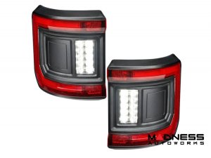 Jeep Gladiator JT Tail Lights - Flush Mount - LED - Red Lens Jeep Gladiator JT Tail Lights - Flush Mount - LED - Red Lens